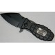 New Extreme Opps Airforce Grenade Black Assisted Opening 1065 Surgical Steel Blade Tactical Hunting Folder Open Pocket Knife